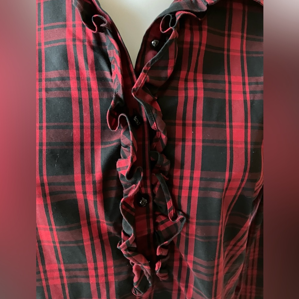 Talbots Button Down Blouse! - image 4